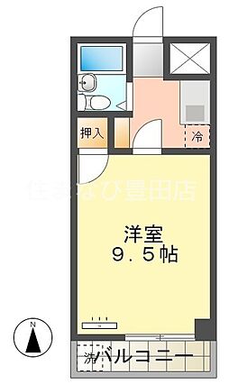 アイリス梅坪_間取り_0