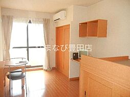 レオパレス浄水 1階1Kのリビング/ダイニング