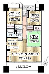 間取図画像 3LDK