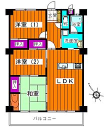 間取図画像 3LDK
