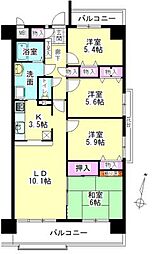 間取図画像 4LDK