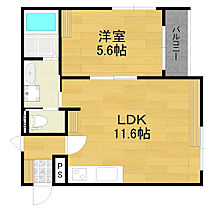 兵庫県明石市松の内1（賃貸アパート1LDK・1階・40.13㎡） その2