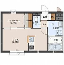 兵庫県加古川市加古川町溝之口（賃貸アパート1LDK・1階・32.40㎡） その2