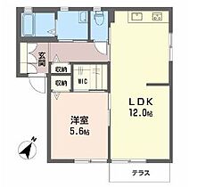 兵庫県加東市下滝野2丁目（賃貸アパート1LDK・1階・43.00㎡） その2