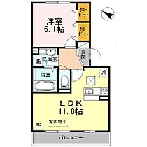 兵庫県神戸市垂水区南多聞台3丁目（賃貸アパート1LDK・1階・43.93㎡） その2