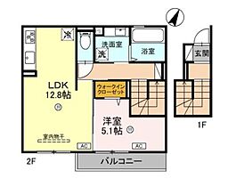 兵庫県姫路市大津区北天満町（賃貸アパート1LDK・2階・52.84㎡） その2