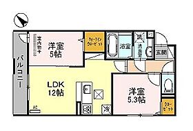 兵庫県明石市大久保町福田3丁目（賃貸マンション2LDK・2階・51.44㎡） その2