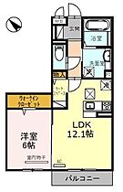 兵庫県明石市大久保町福田3丁目（賃貸アパート1LDK・3階・45.64㎡） その2