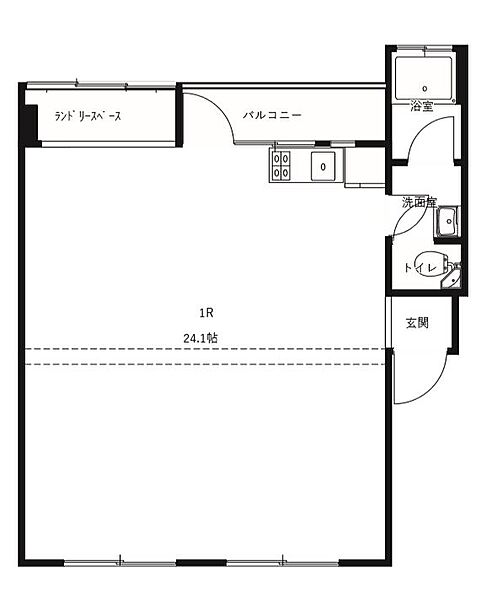 IDEAL SOUTH 406号室｜石川県金沢市光が丘2丁目(賃貸マンション1R・4階・46.93㎡)の写真 その2