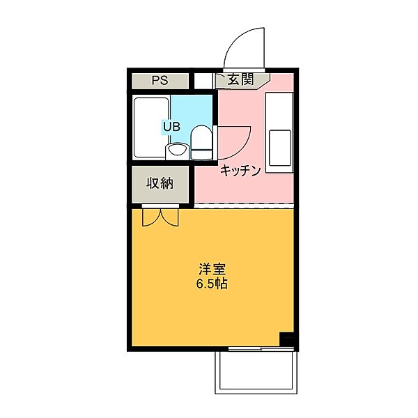 BACKS 416号室｜石川県金沢市泉3丁目(賃貸マンション1R・4階・19.80㎡)の写真 その2