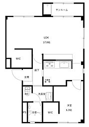 リヴ・リバー光ヶ丘 3階/302号室