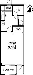 グリーンハイツ番館 3階