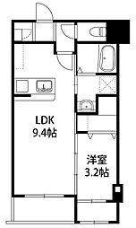 ドリーム25 1LDKの間取図画像