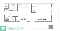 小金井本町ビル 1DKの間取図画像