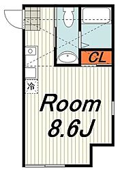 間取図画像 ワンルーム