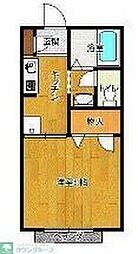 ルーチェスタジョーネ 1Kの間取図画像