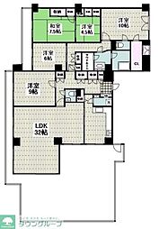 藤和戸塚コープ 5LDKの間取図画像