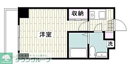 スガノビル 1Kの間取図画像