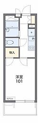 レオパレスファルケ 1Kの間取図画像