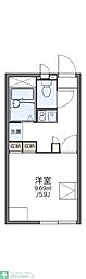 レオパレスJUNA鵠沼 1Kの間取図画像