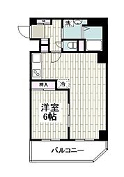 サンヴェール保土ヶ谷 1LDKの間取図画像