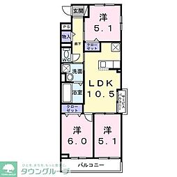 サンプレイス ザ・サード 3LDKの間取図画像