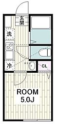 S-harbor Lagoon下永谷5丁目 1Kの間取図画像