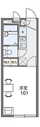 レオパレス飛鳥戸塚 1Kの間取図画像