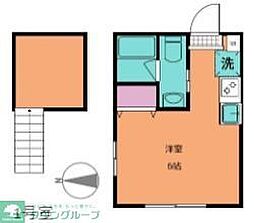 AXIS SUGITA 1Kの間取図画像