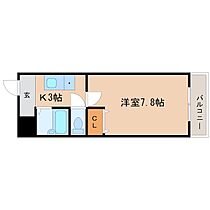 アムール北野  ｜ 滋賀県守山市下之郷１丁目（賃貸マンション1K・2階・23.80㎡） その2