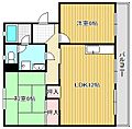 栗東ハイツB4階5.6万円