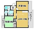 栗東ハイツB3階5.9万円