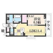 サニープレイス　一里山 105 ｜ 滋賀県大津市一里山２丁目（賃貸アパート1LDK・1階・41.88㎡） その2