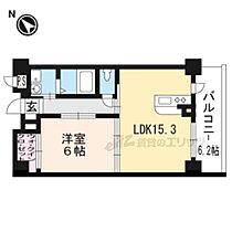 滋賀県栗東市綣１丁目（賃貸マンション1LDK・8階・51.28㎡） その2