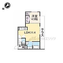 滋賀県東近江市五個荘竜田町（賃貸アパート1LDK・1階・40.98㎡） その2