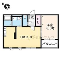 ノイ　オウミ 201 ｜ 滋賀県守山市小島町（賃貸マンション1LDK・2階・40.49㎡） その2