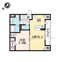 滋賀県大津市大萱４丁目（賃貸アパート1LDK・1階・42.51㎡） その2