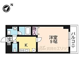 間取図画像 1K