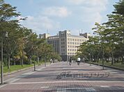 立命館大学　くさつキャンパスまで2150メートル