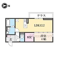 滋賀県彦根市古沢町（賃貸アパート1LDK・1階・41.86㎡） その2