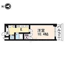 アートプラザ・ミー 2003 ｜ 滋賀県草津市南笠東１丁目（賃貸マンション1K・2階・30.50㎡） その2