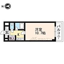 滋賀県守山市梅田町（賃貸マンション1K・4階・27.00㎡） その2