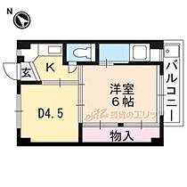 滋賀県近江八幡市宮内町（賃貸マンション1DK・4階・28.98㎡） その2