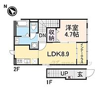 仮称）東沖野アパート新築工事 203 ｜ 滋賀県東近江市東沖野１丁目（賃貸アパート1LDK・2階・42.34㎡） その2