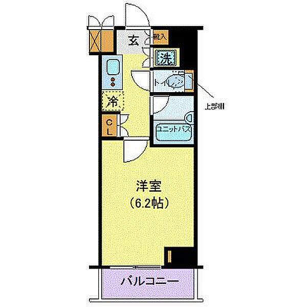 東京都新宿区下落合1丁目(賃貸マンション1K・5階・20.25㎡)の写真 その2