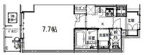 東京都板橋区大和町(賃貸マンション1K・2階・25.00㎡)の写真 その2