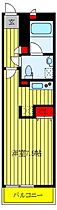 リブリ・クレールカルチェI  ｜ 埼玉県川口市大字里1220（賃貸マンション1R・3階・26.08㎡） その2