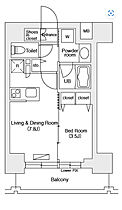 エミリブ池袋 902 ｜ 東京都豊島区南池袋1丁目（賃貸マンション1DK・9階・30.73㎡） その2