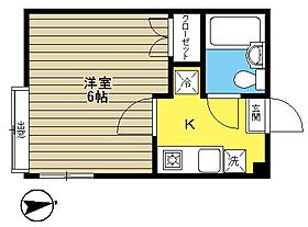 シルクハイツ目白 101 ｜ 東京都豊島区目白2丁目（賃貸アパート1K・1階・15.36㎡） その2