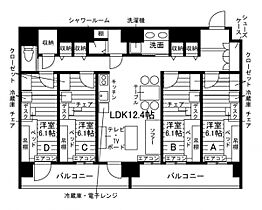 学生会館 ロイヤル周船寺南  ｜ 福岡県福岡市西区大字飯氏930-1（賃貸マンション1R・1階・10.00㎡） その2